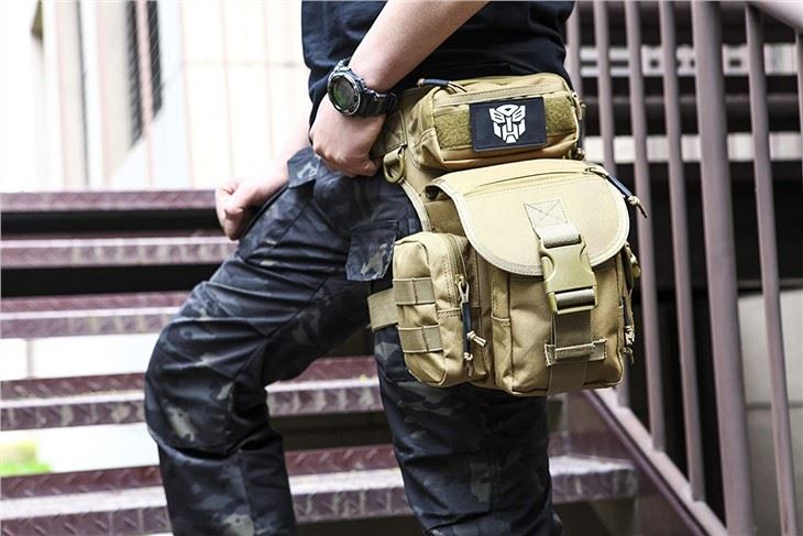 Military Tactical Drop Leg Pouch Bag