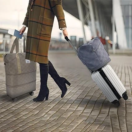 Expandable Foldable Duffel Bag Suitcase